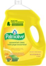 Palmolive Essential Clean Liquid Dish Soap, Lemon Citrus Zest Scent - 4.27 L - Image 8