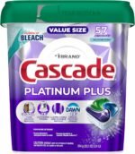 Cascade Platinum Plus Dishwasher Pods, Dishwasher Detergent, Dish Detergent Soap, Mountain, 57 Count - Image 10