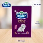 Velour 3 Ply Facial Tissue, 6 Tissue Boxes, 82 Tissues per Box - Image 5