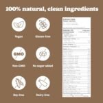 Good Protein All-in-One Shake Vegan Plant-based Protein Powder 100% Natural, Non-GMO, Dairy-free, Gluten-free, Soy-free, No Added Sugar and Nothing Artificial. - Image 3